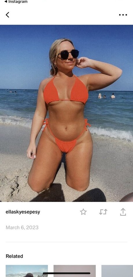 Ellaskyesepesy nude pornstar img