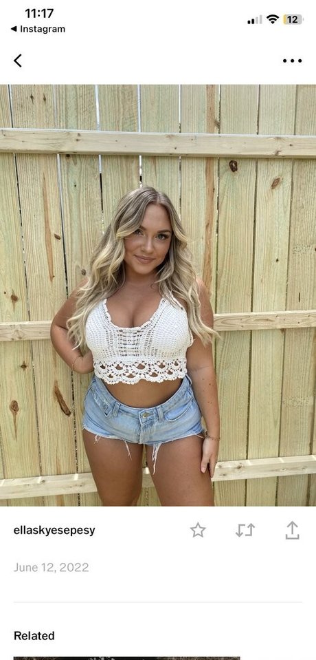 Ellaskyesepesy model hot images