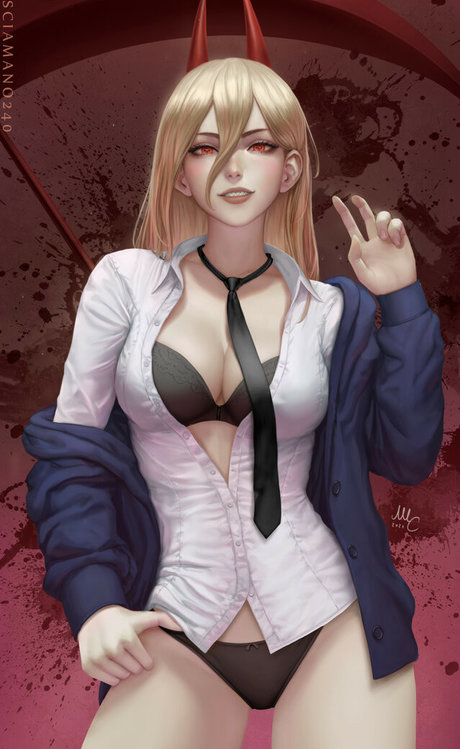 Chainsaw Man model porn image