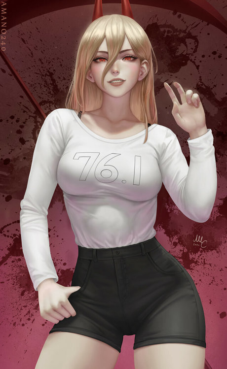 Chainsaw Man star erotic images